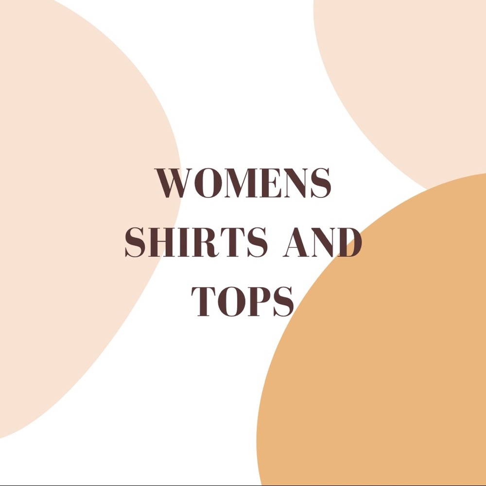 Womens shirts and tops